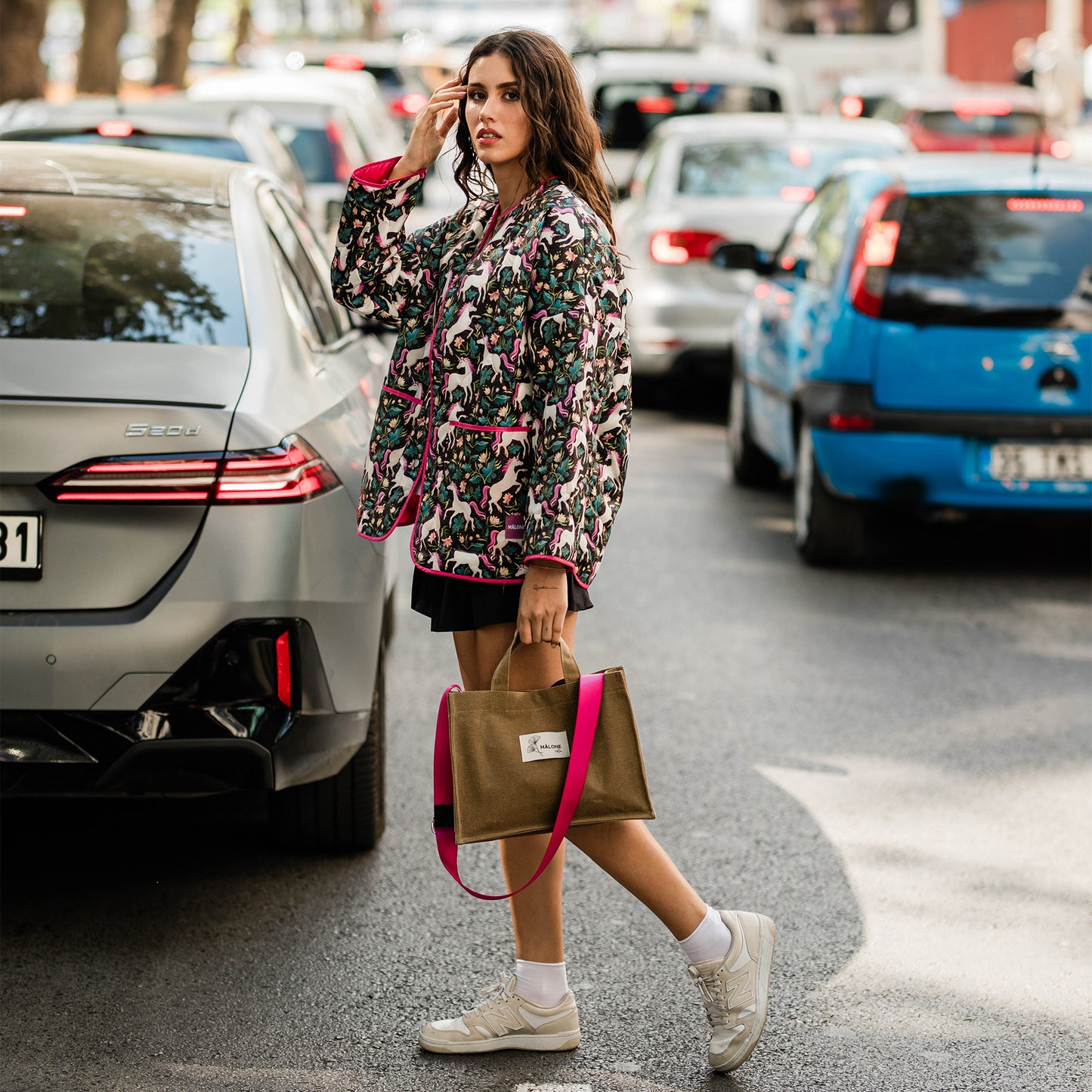 Unicorns Dreaming Puffer Ceket