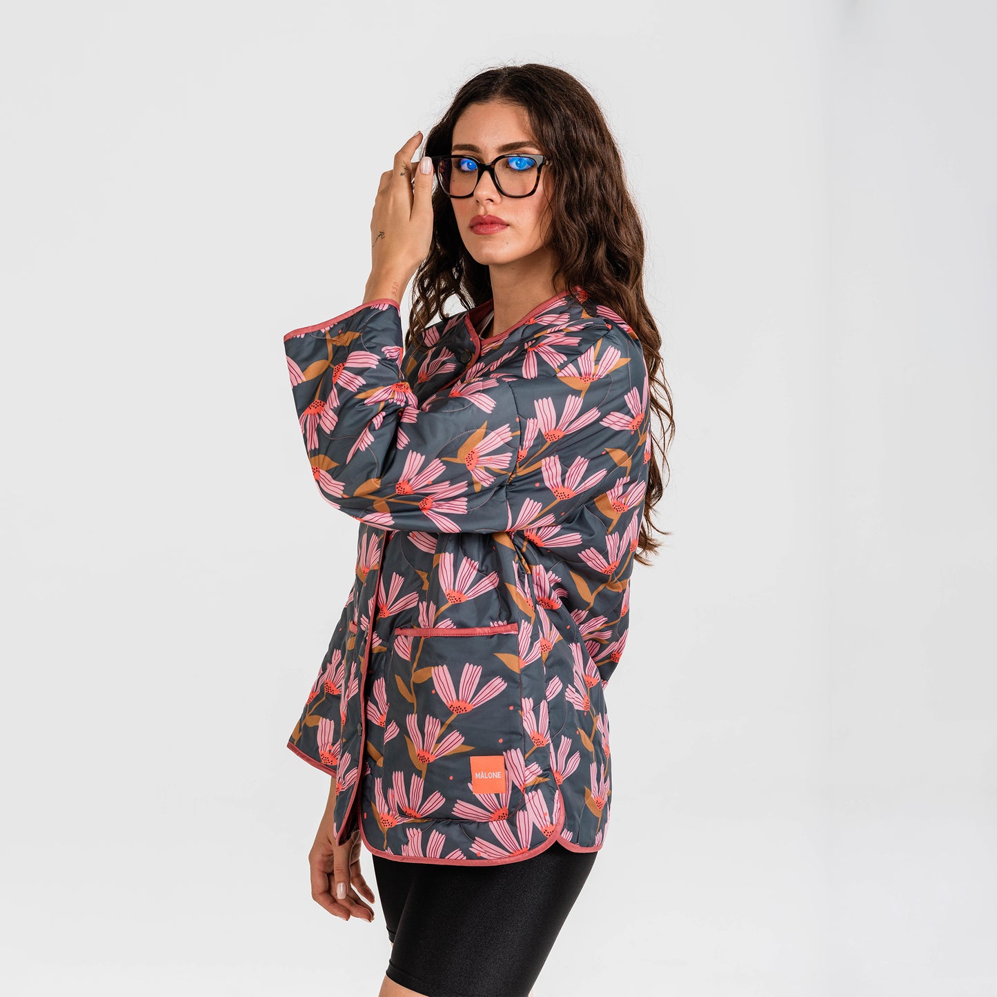 Quiet Bloom Puffer Ceket