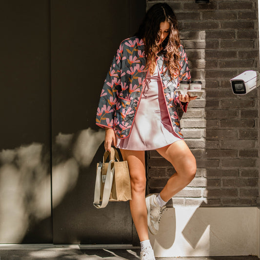 Quiet Bloom Puffer Ceket