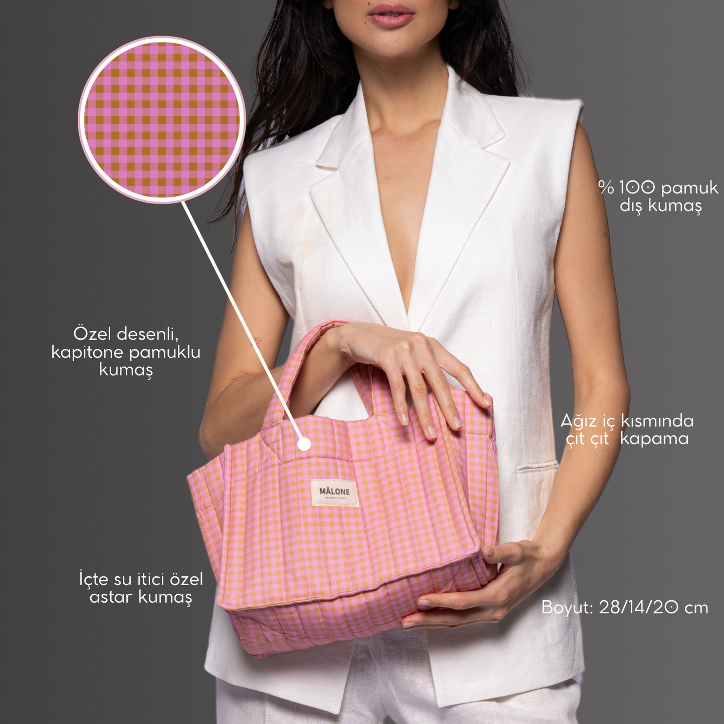 Pink Glow Petit Tote