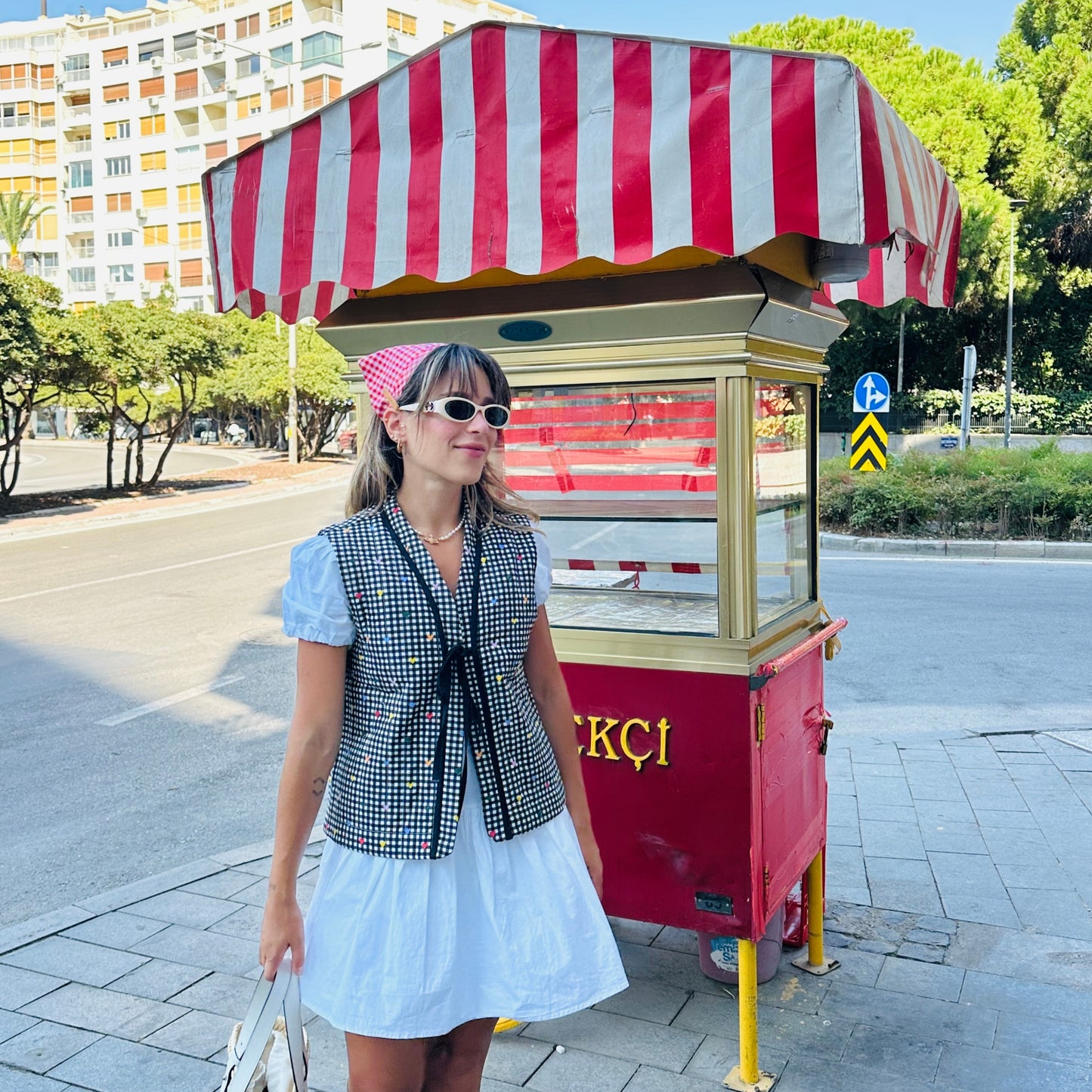 Cherry Pop Kapitone Yelek
