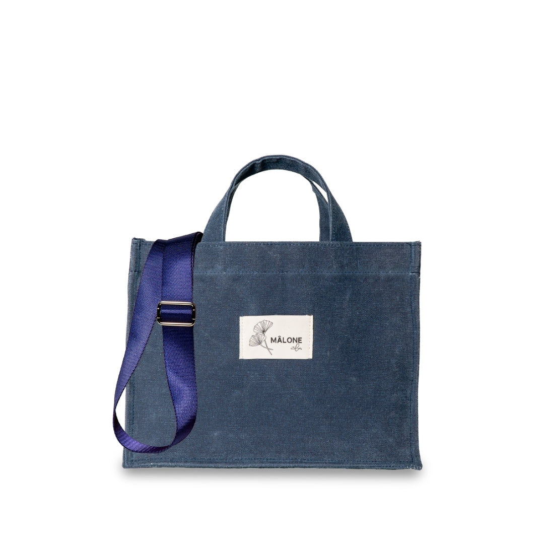 Deep Denim Canvas Çanta