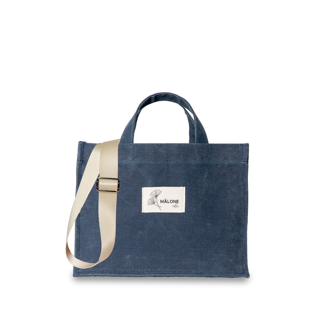 Deep Denim Canvas Çanta