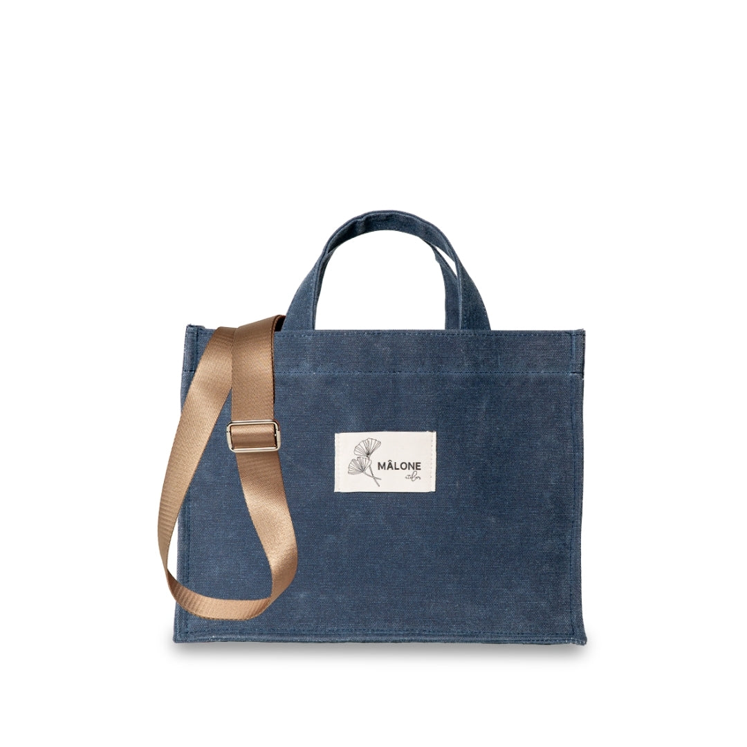 Deep Denim Canvas Çanta