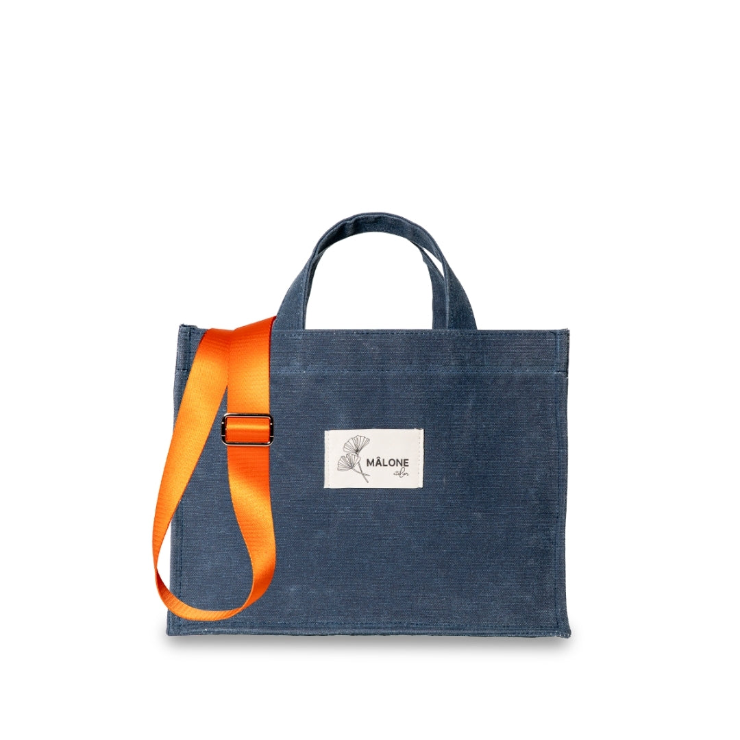 Deep Denim Canvas Çanta