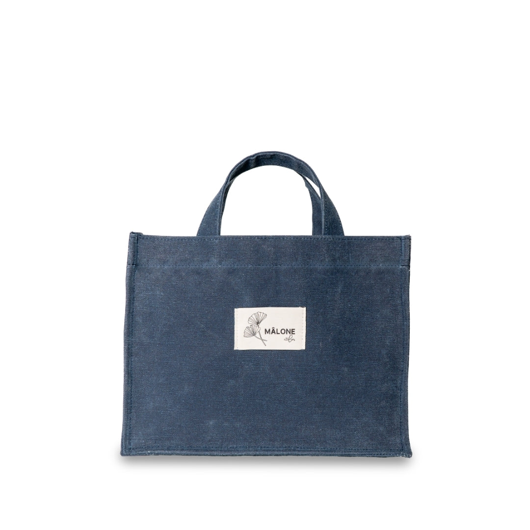Deep Denim Canvas Çanta