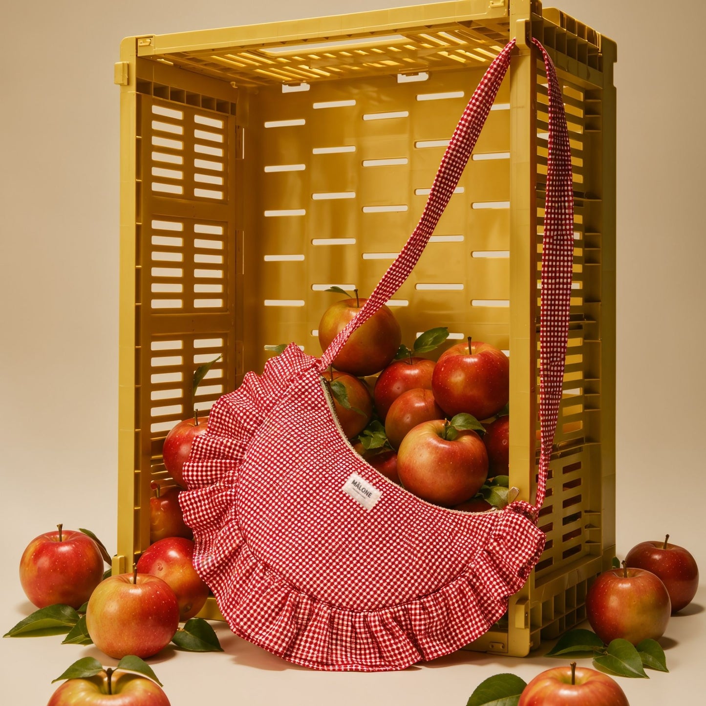 Sweet Berry Ruffle Crossbody
