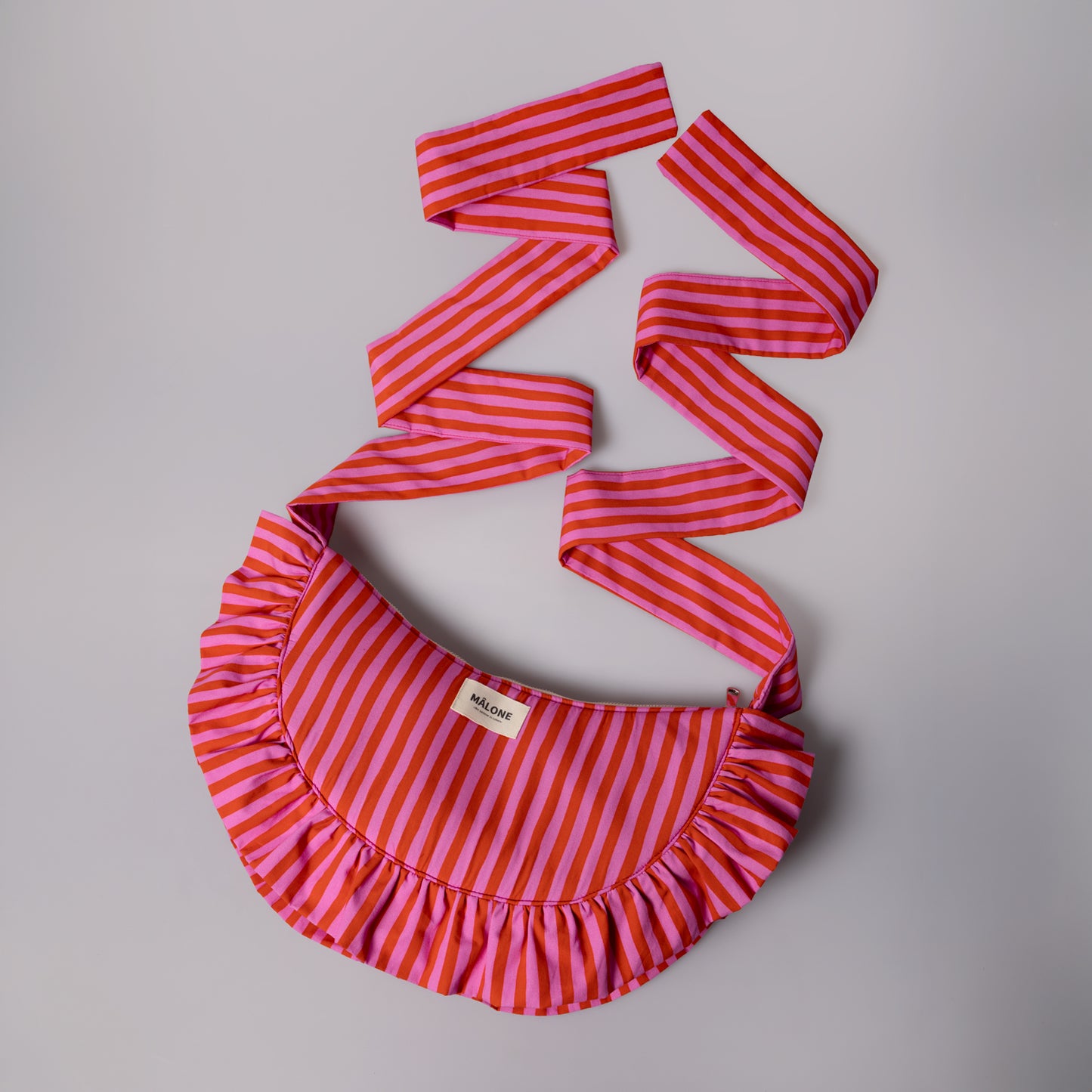 Rosy Pop Ruffle Crossbody