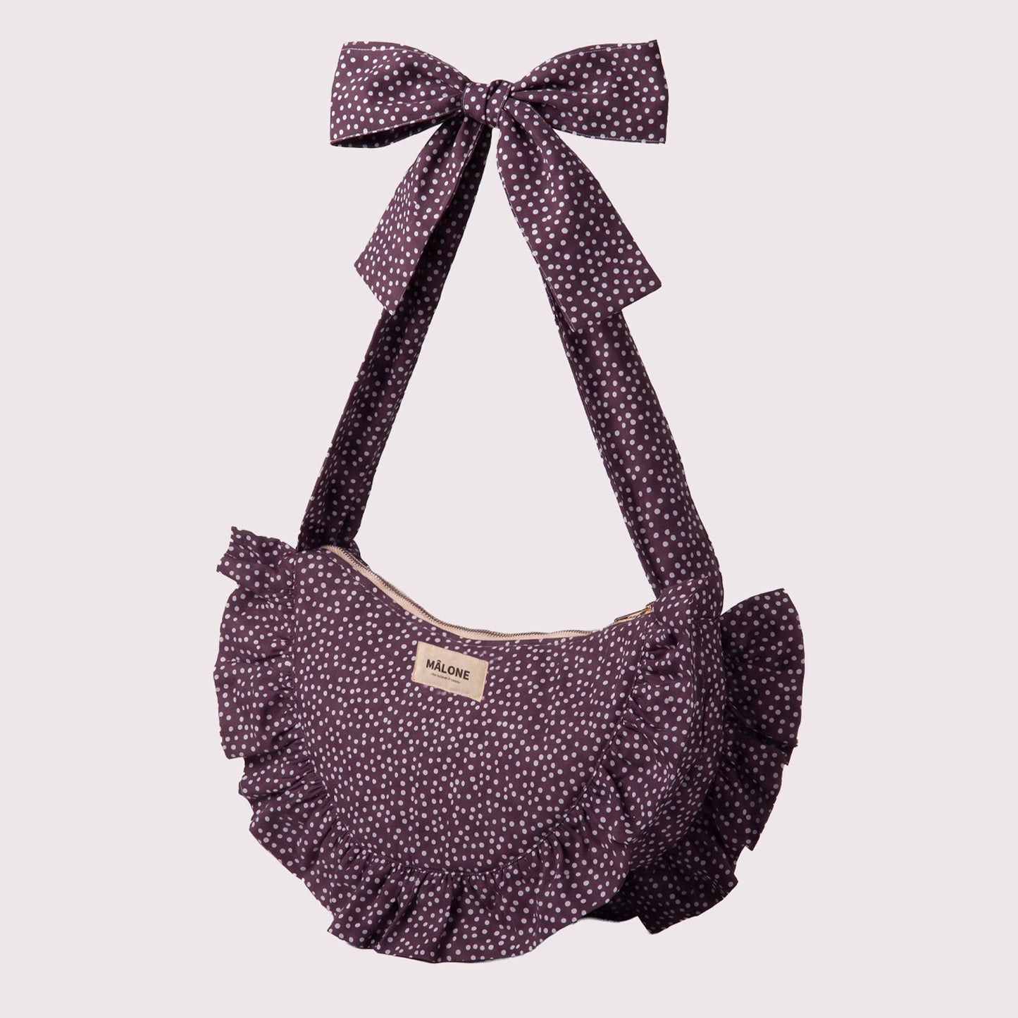 Blue Truffle Ruffle Crossbody (NEW)