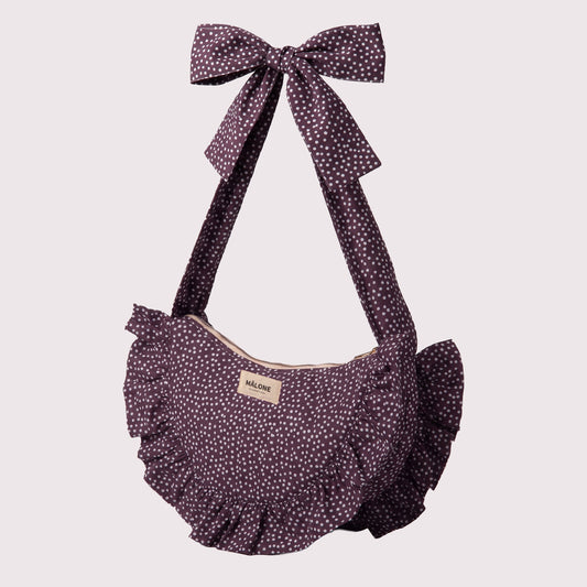 Blue Truffle Ruffle Crossbody (NEW)