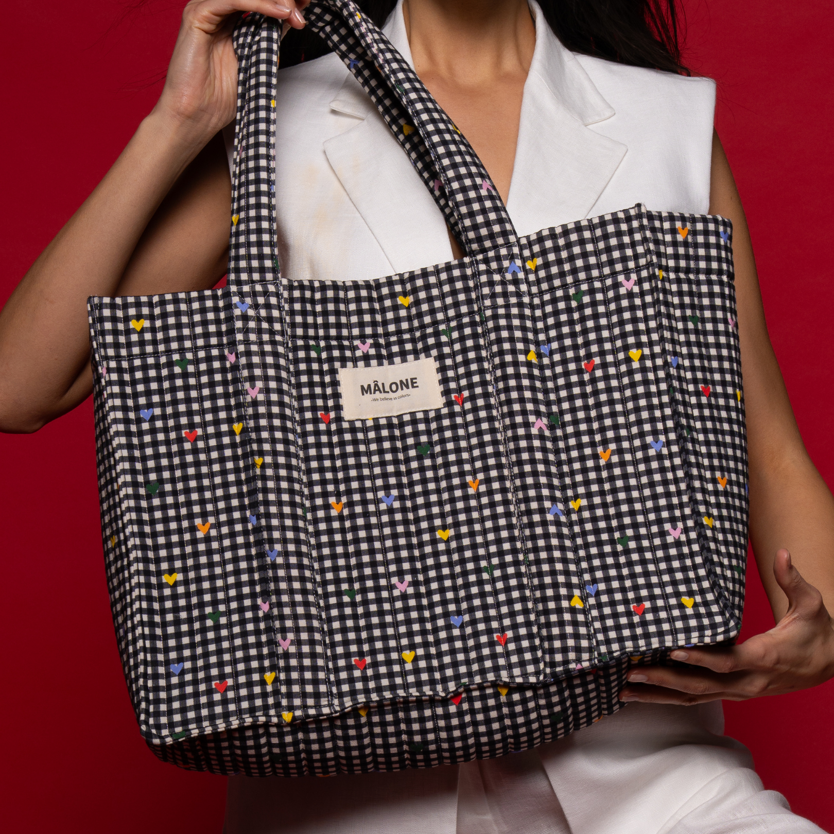 Cherry Pop Maxi Tote büyük kadın çanta modeli