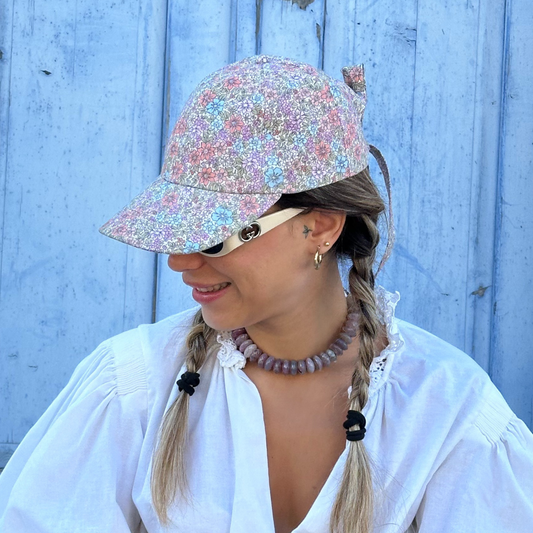 Soft Garden golf kep ön görünüm, yumuşak desenli pamuklu golf şapka