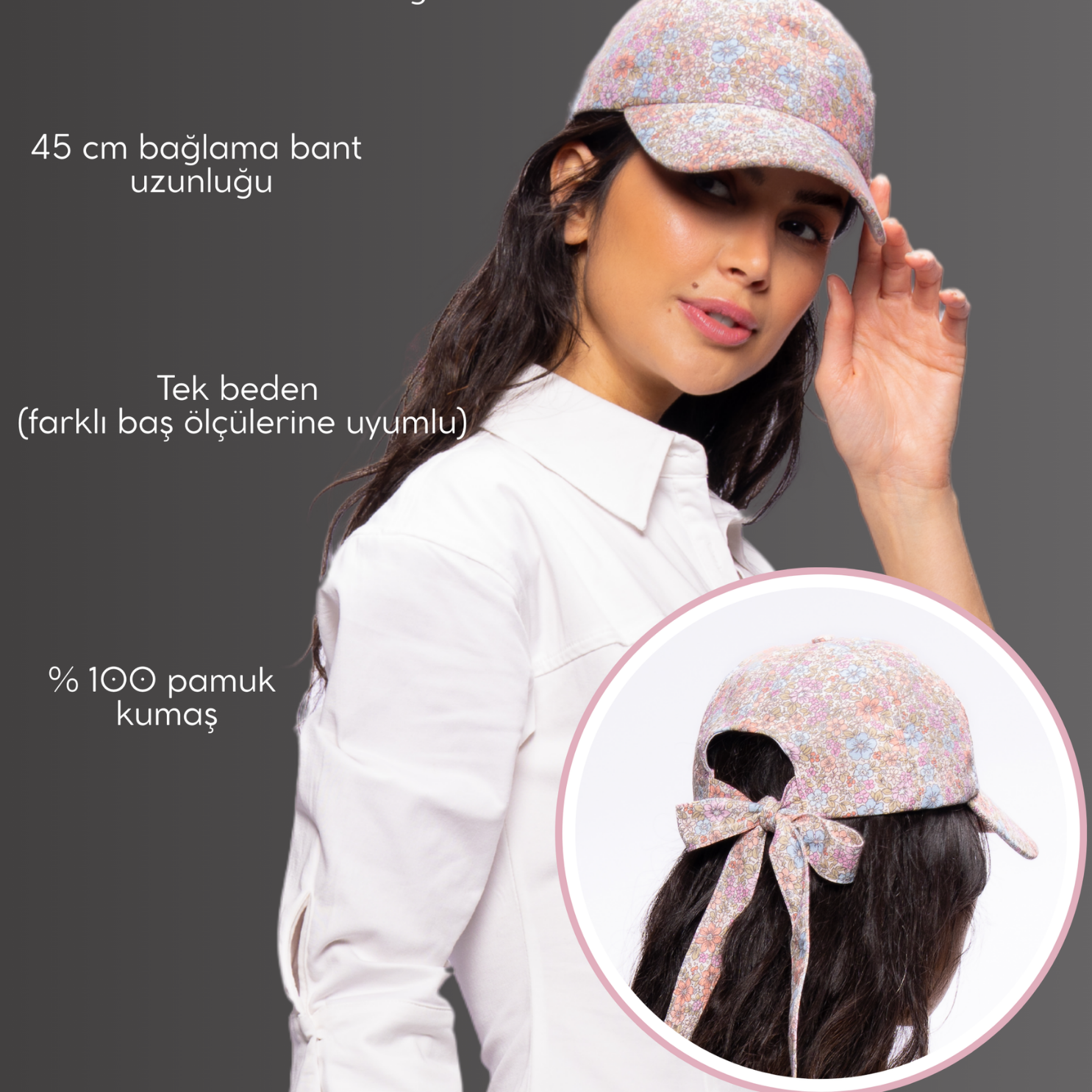 Soft Garden golf kep şapka model detayları